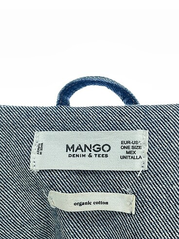 36 Beden mavi Renk Mango Kot Ceket %70 İndirimli.