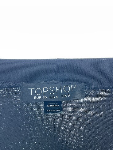 s Beden siyah Renk Topshop Bluz %70 İndirimli.