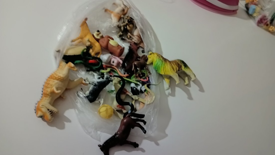 Renkli Mini Hayvan ve Yılan Figürleri - Görsel 3