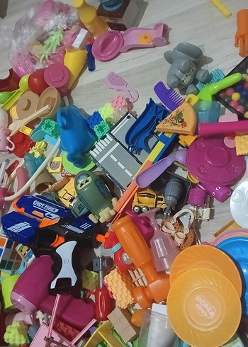 Renkli Karışık Oyuncak Seti - Görsel 9