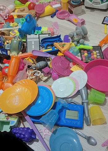 Renkli Karışık Oyuncak Seti - Görsel 7