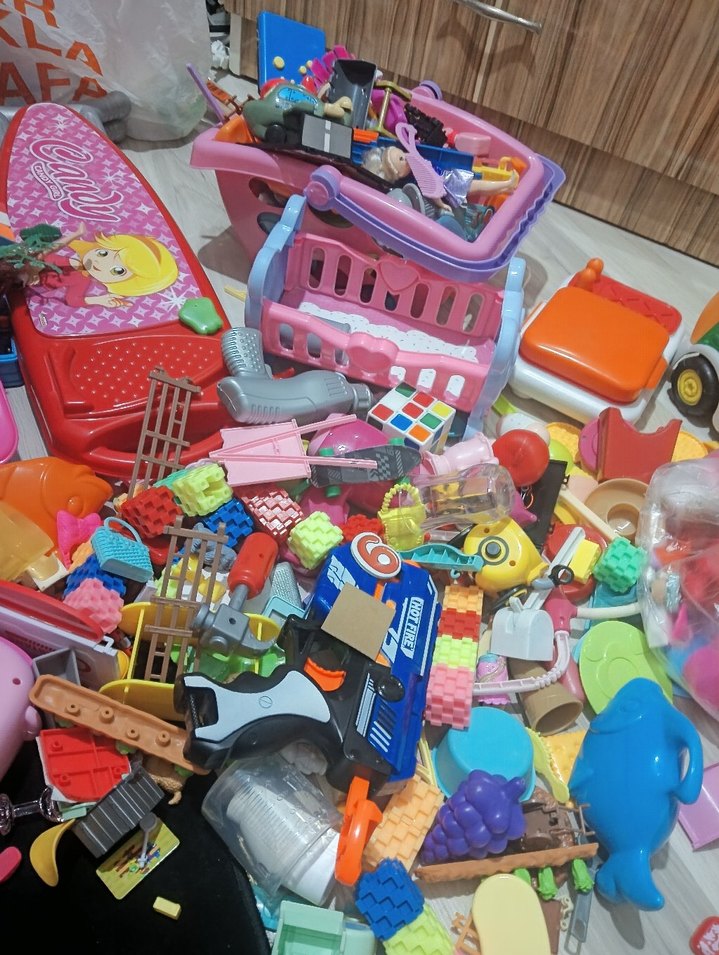 Renkli Karışık Oyuncak Seti - Görsel 4