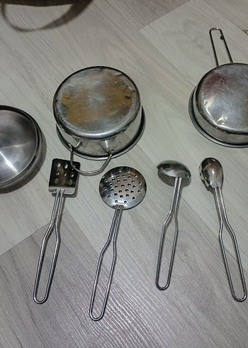 Gri Metal Mutfak Aksesuarları Seti - Görsel 4