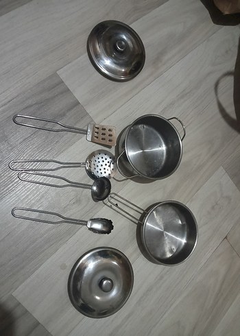 Gri Metal Mutfak Aksesuarları Seti - Görsel 3