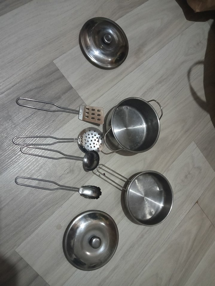 Gri Metal Mutfak Aksesuarları Seti - Görsel 3