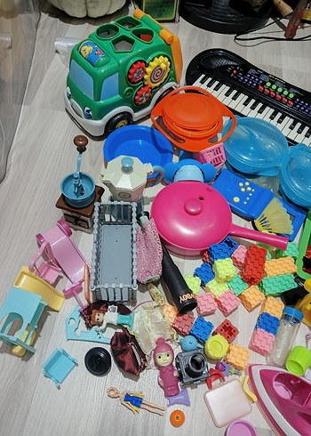 Renkli Çocuk Oyuncak Seti - Görsel 3