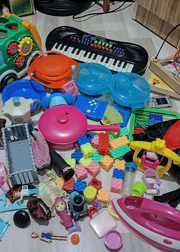 Renkli Çocuk Oyuncak Seti - Görsel 8