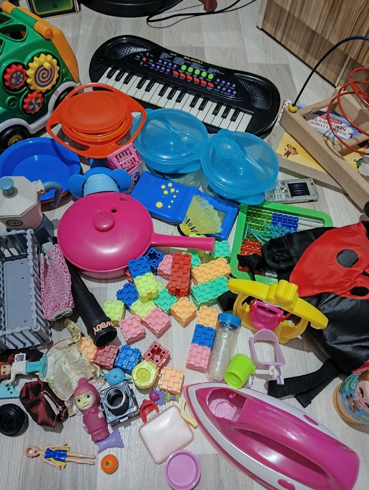 Renkli Çocuk Oyuncak Seti - Görsel 5