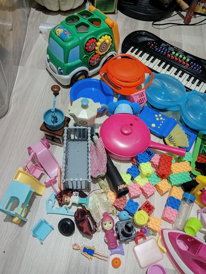 Renkli Çocuk Oyuncak Seti - Görsel 3