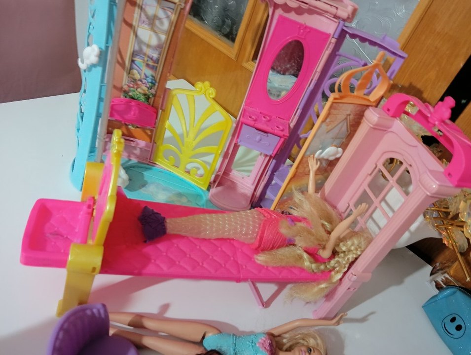 barbie bebek evi set - Görsel 2