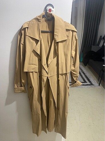 Mango Rabiaca Camel Trençkot