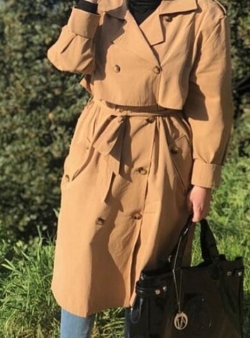 Rabiaca Camel Trençkot