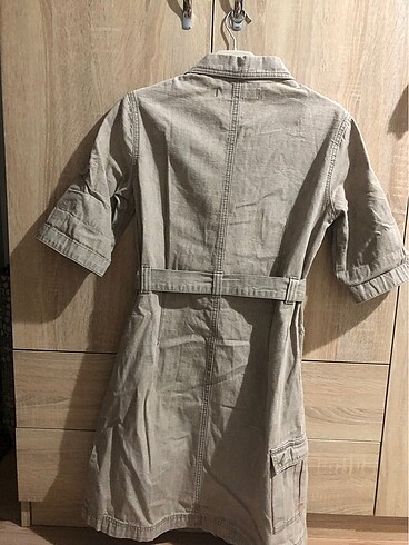 Keten elbise - Görsel 4