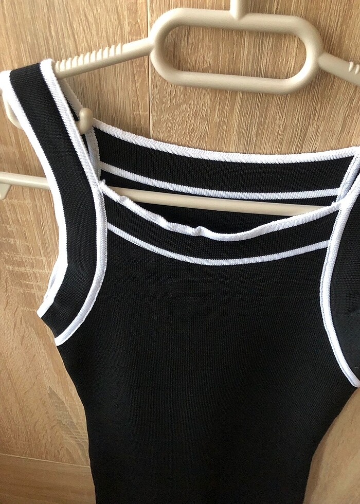 Bayan ince triko elbise - Görsel 3