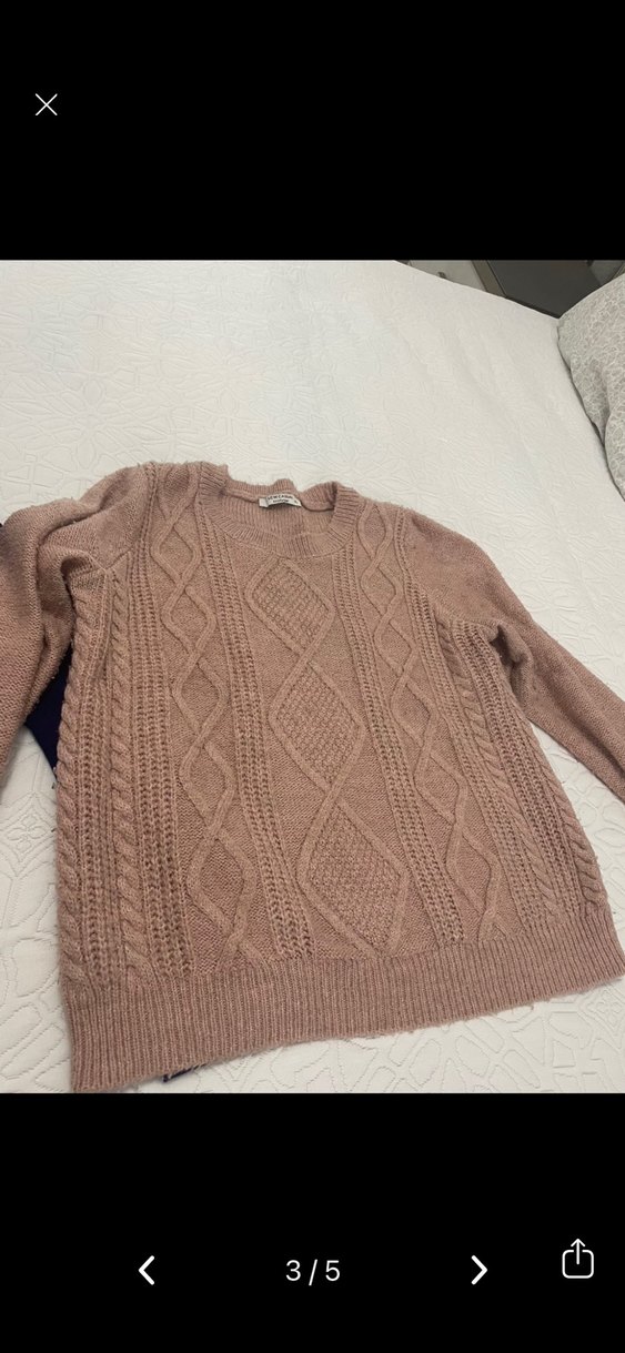 Kadın triko kazak - Görsel 3