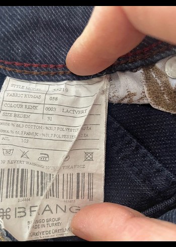 Erkek jean pantolon - Görsel 3