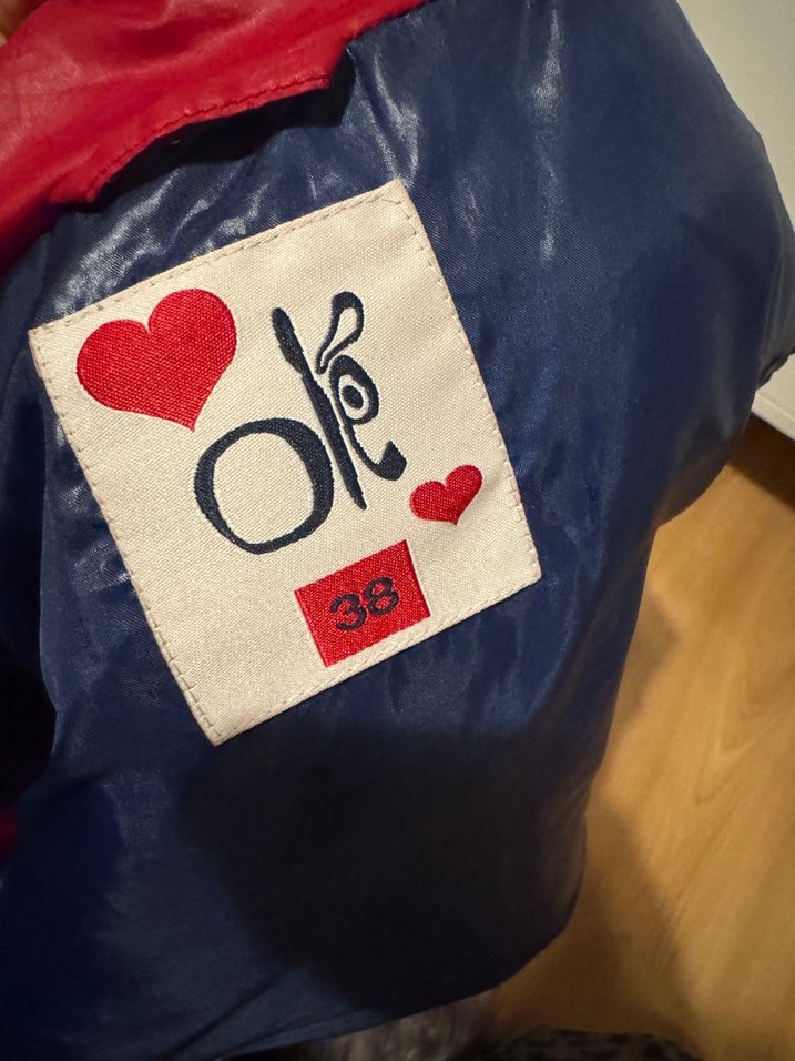 Kırmızı Kadın Şişme Yelek Fermuarlı - Görsel 2