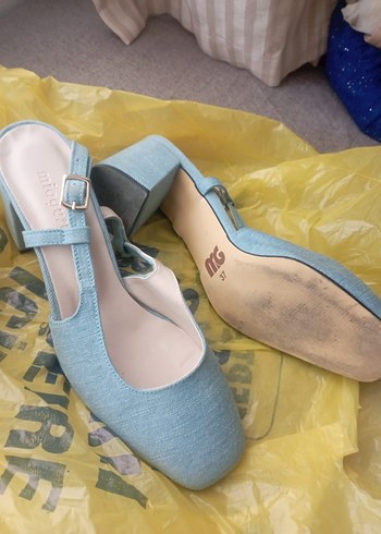 Mavi Denim Kadın Topuklu Sandalet - Görsel 2