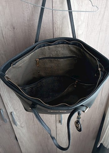 Michael Kors Siyah Deri Kadın Çanta - Görsel 2