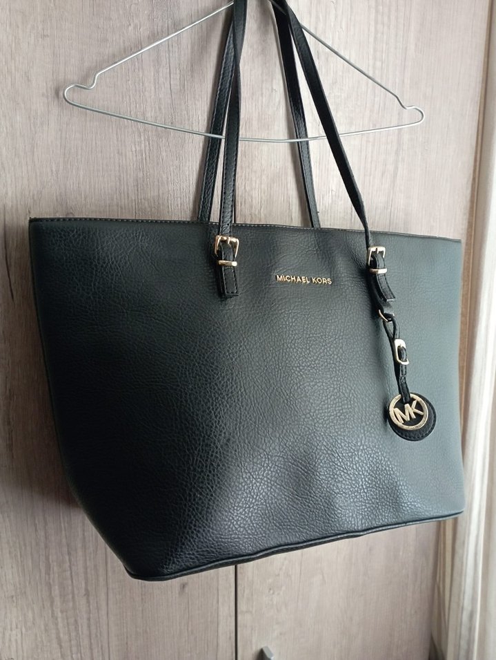 Michael Kors Siyah Deri Kadın Çanta - Görsel 3