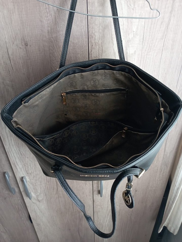 Michael Kors Siyah Deri Kadın Çanta - Görsel 2