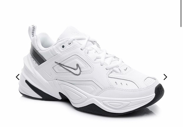 39 Beden Nike M2K tekno beyaz spor ayakkabı