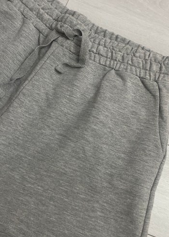 LC Waikiki Gri Kadın Mini Spor Şort