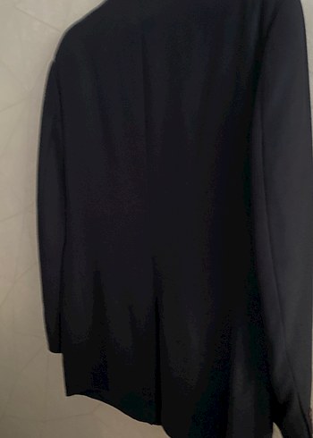 Erkek Siyah Düğmeli Ofis Takım Elbise - Görsel 4