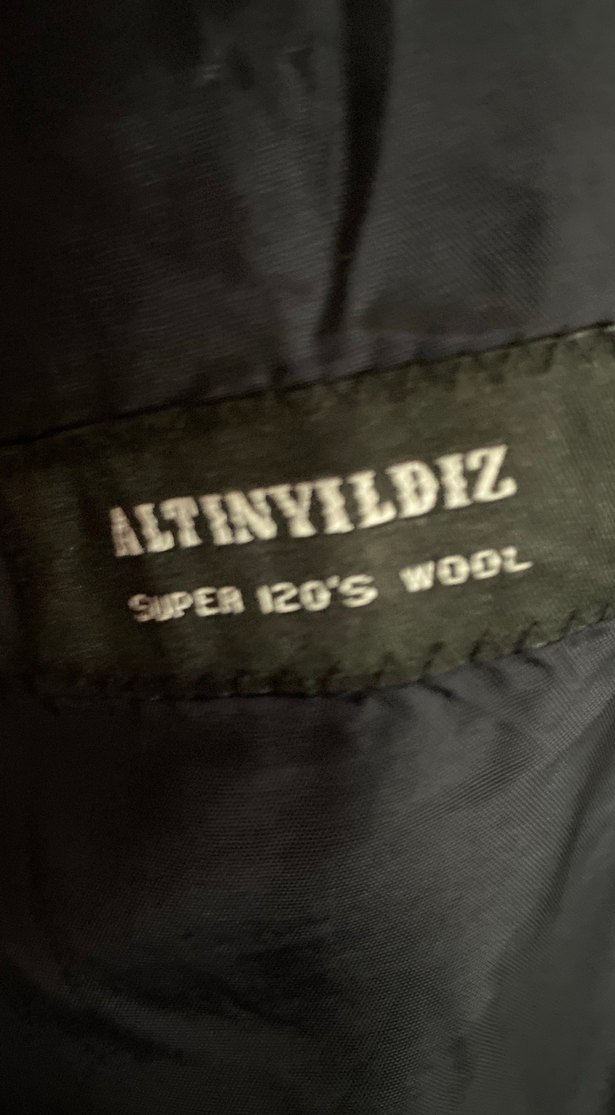 Erkek Siyah Düğmeli Ofis Takım Elbise - Görsel 3