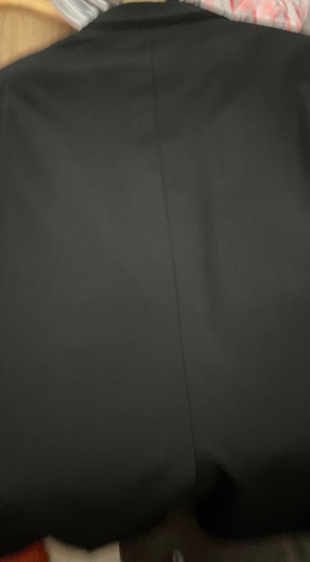 Erkek Siyah Düğmeli Ofis Takım Elbise - Görsel 3