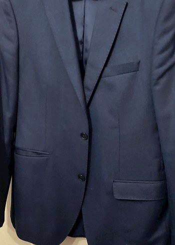 Klasik Lacivert Erkek Takım Elbise Ceket - Görsel 2