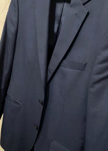 Klasik Lacivert Erkek Takım Elbise Ceket - Görsel 4