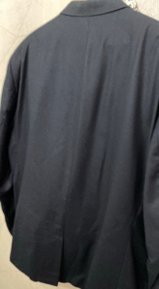 Erkek Koyu Mavi Düğmeli Takım Elbise Ceketi - Görsel 5