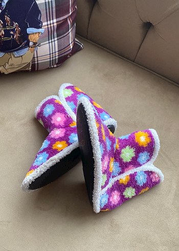 Renkli Bağlama Desenli  Ev Botu - Görsel 3