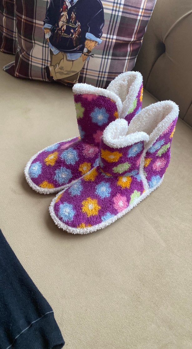 Renkli Bağlama Desenli  Ev Botu - Görsel 2