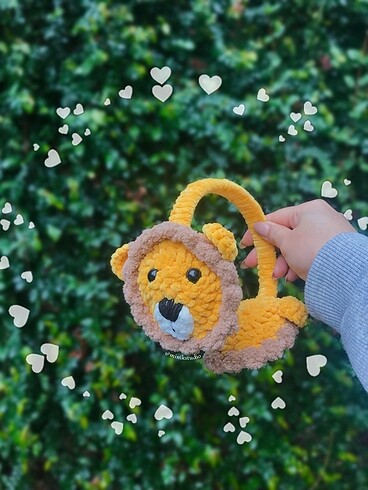 Aslan Peluş Kulaklık