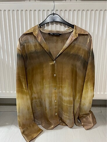 Zara Zara Batik Desenli Gömlek