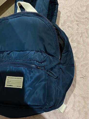 Beden lacivert Renk Pull Bear sırt çantası