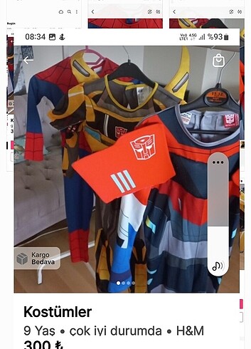 Beden çeşitli Renk Kostüm bumblebee ve spiderman