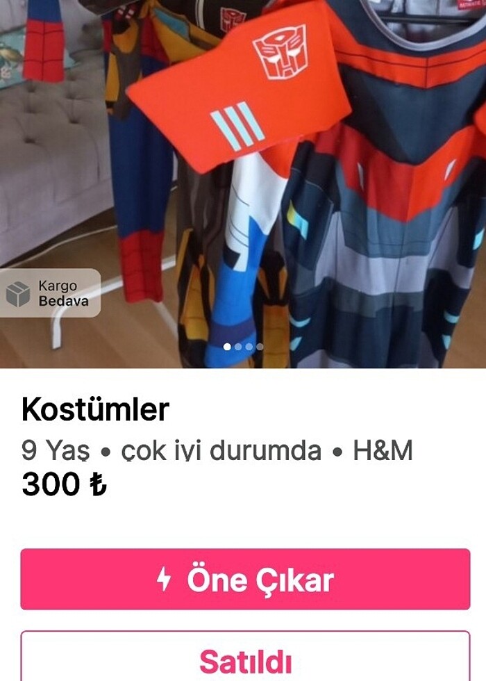 Kostüm bumblebee ve spiderman - Görsel 2