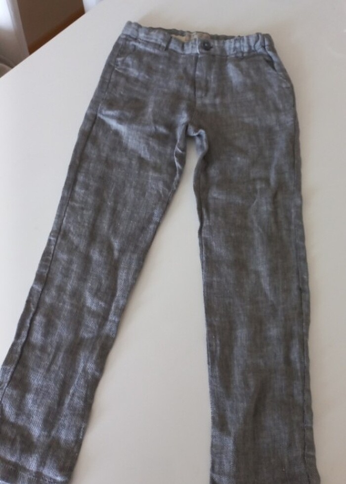 Keten pantolon - Görsel 2