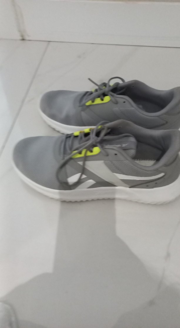 Gri Erkek Spor Ayakkabı Velcro Detaylı - Görsel 2