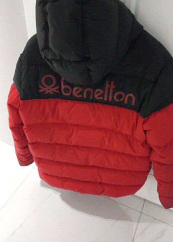 Erkek Çocuk Kırmızı Fermuarlı Mont kuş tüyü - Görsel 4