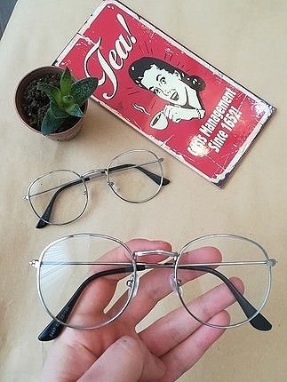 Gümüş renk imaj gözlüğü