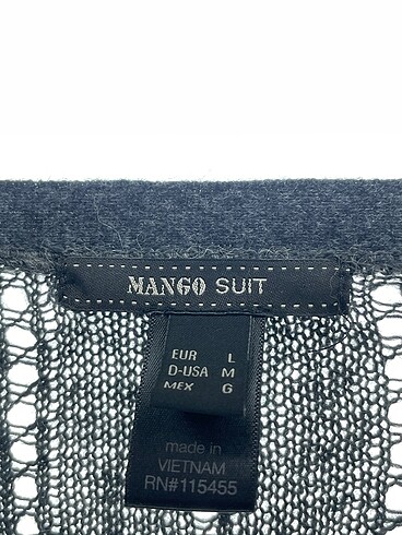 l Beden gri Renk Mango Hırka %70 İndirimli.