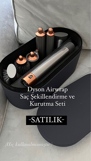 DYSON Airwrap Saç Şekillendirici Ve Kurutma Seti
