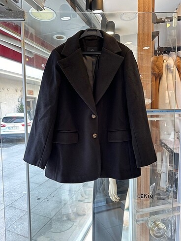 SM BEDEN MANUKA KAŞE BLAZER CEKET SİYAH