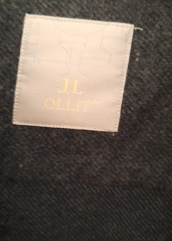 Gri Düğmeli Erkek Gömlek Uzun Kollu - Görsel 2