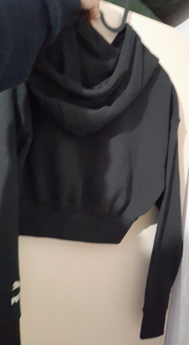 Siyah Puma Kapüşonlu Sweatshirt - Görsel 4