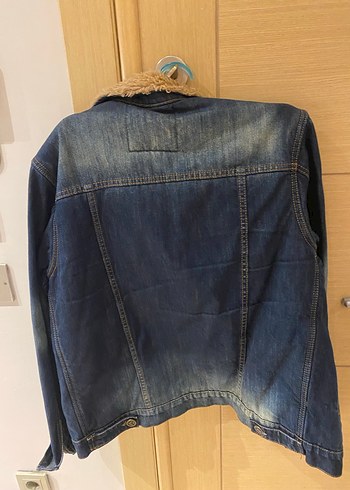 Kürklü Denim Erkek Ceket - Görsel 3